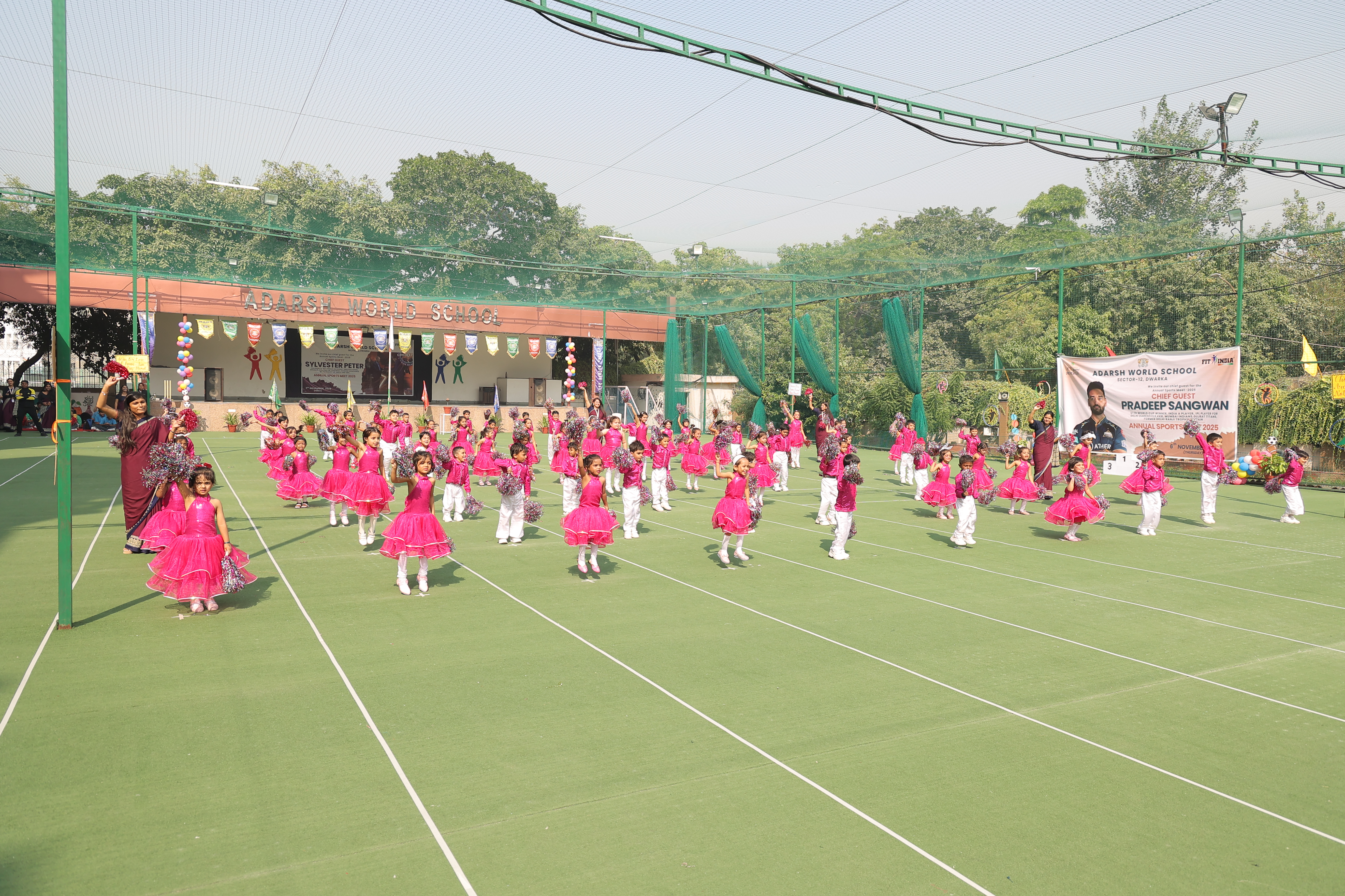Adarsh World School Dwarka 011 4501 7923, 4501 7924  Annual Report 2024-25