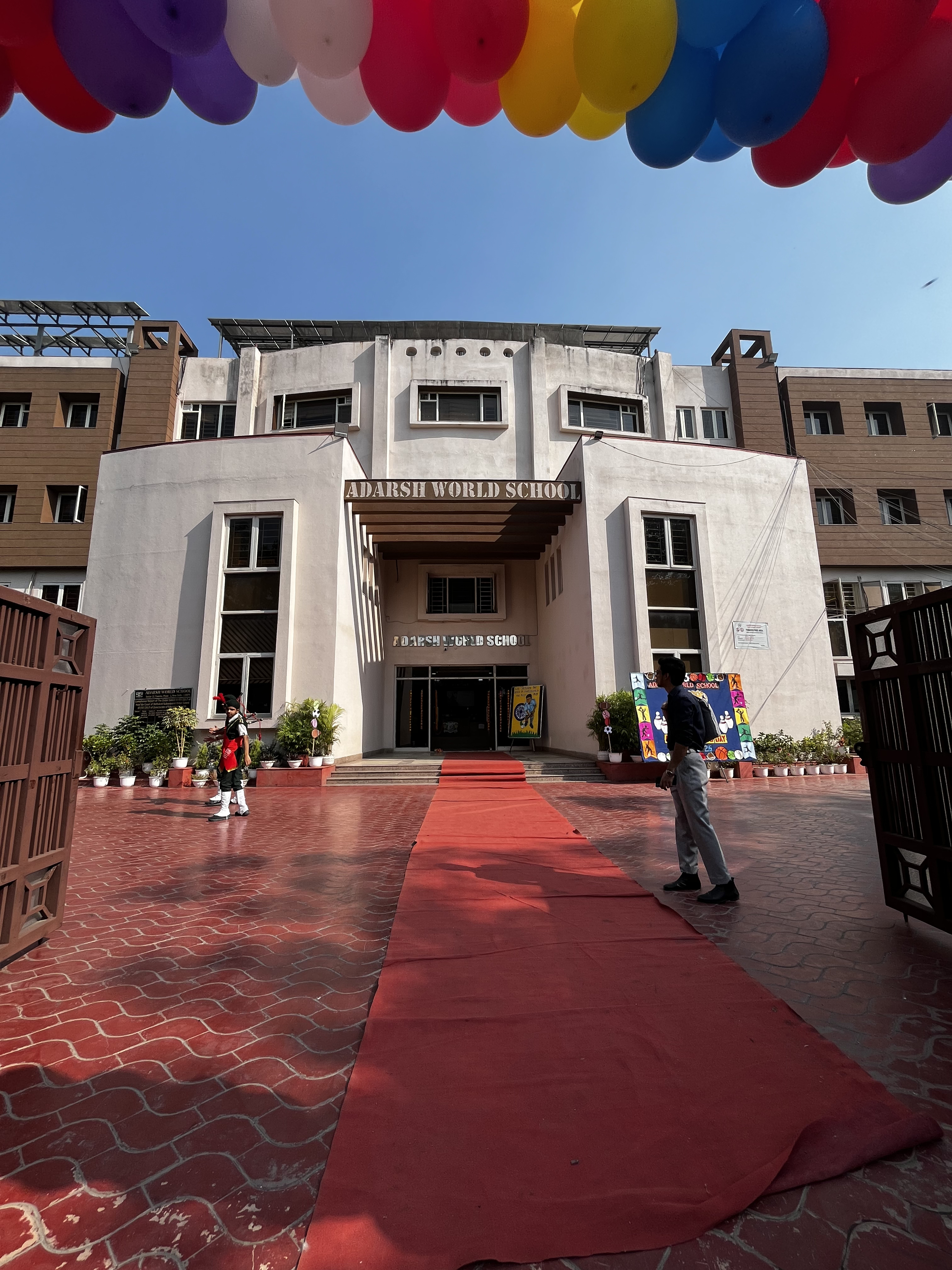 Adarsh World School Dwarka 011 4501 7923, 4501 7924  Main School Building