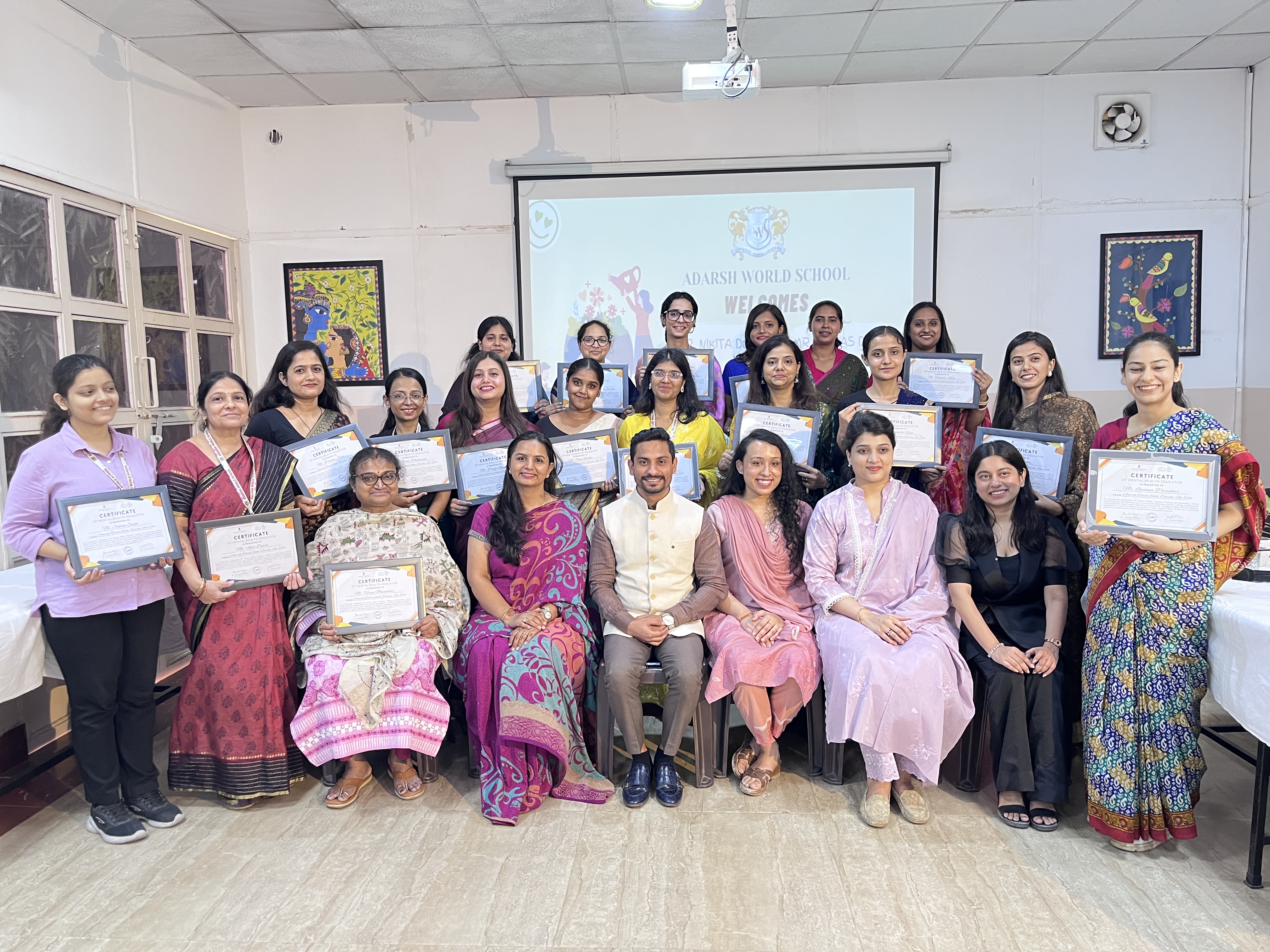 Adarsh World School Dwarka 011 4501 7923, 4501 7924  img