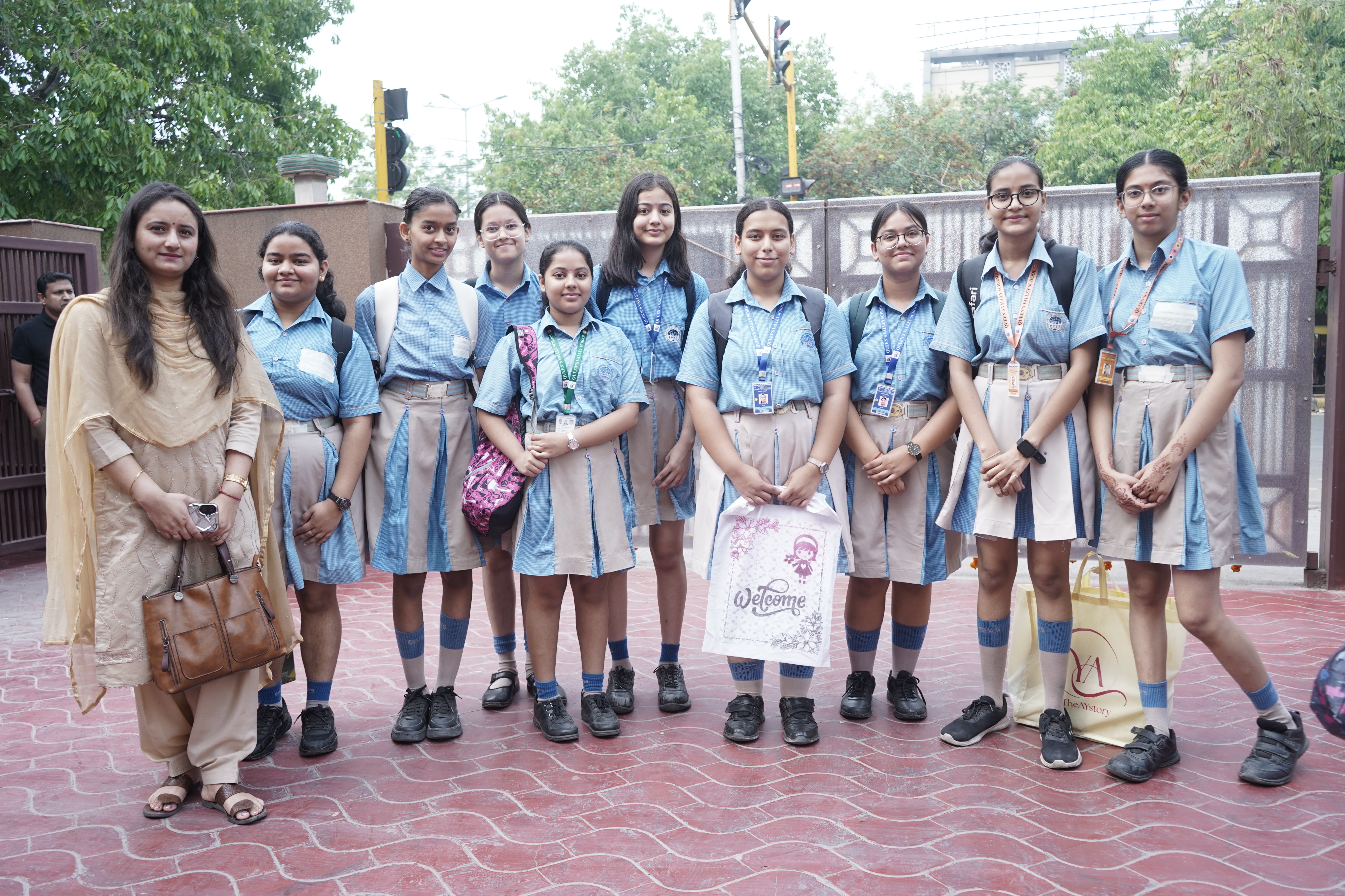 Adarsh World School Dwarka 011 4501 7923, 4501 7924  Team Photo